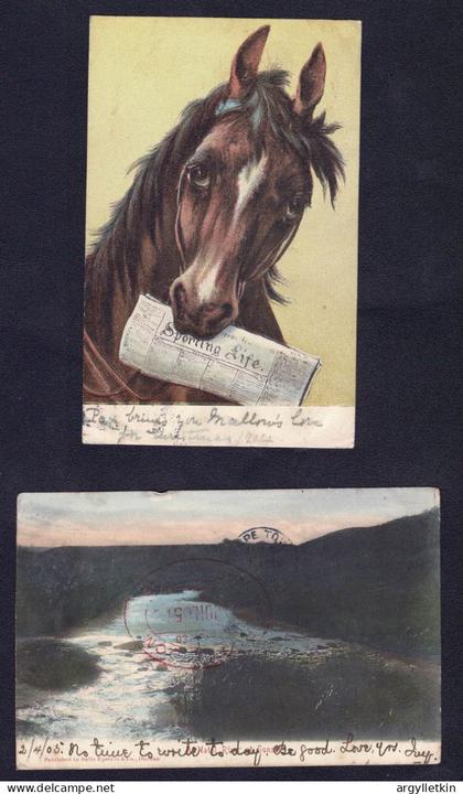 SUDAN 1904 AND 1905 PICTURE POSTCARDS