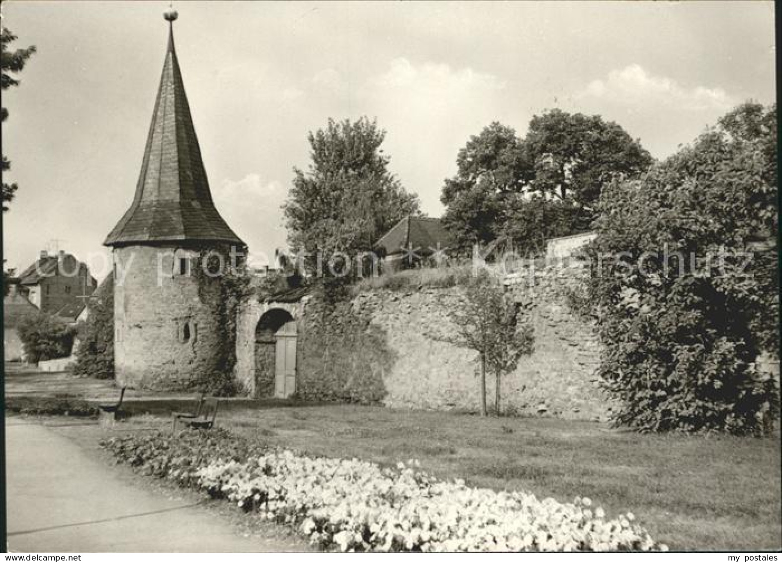 Soemmerda Alte Stadtmauer mit Turm