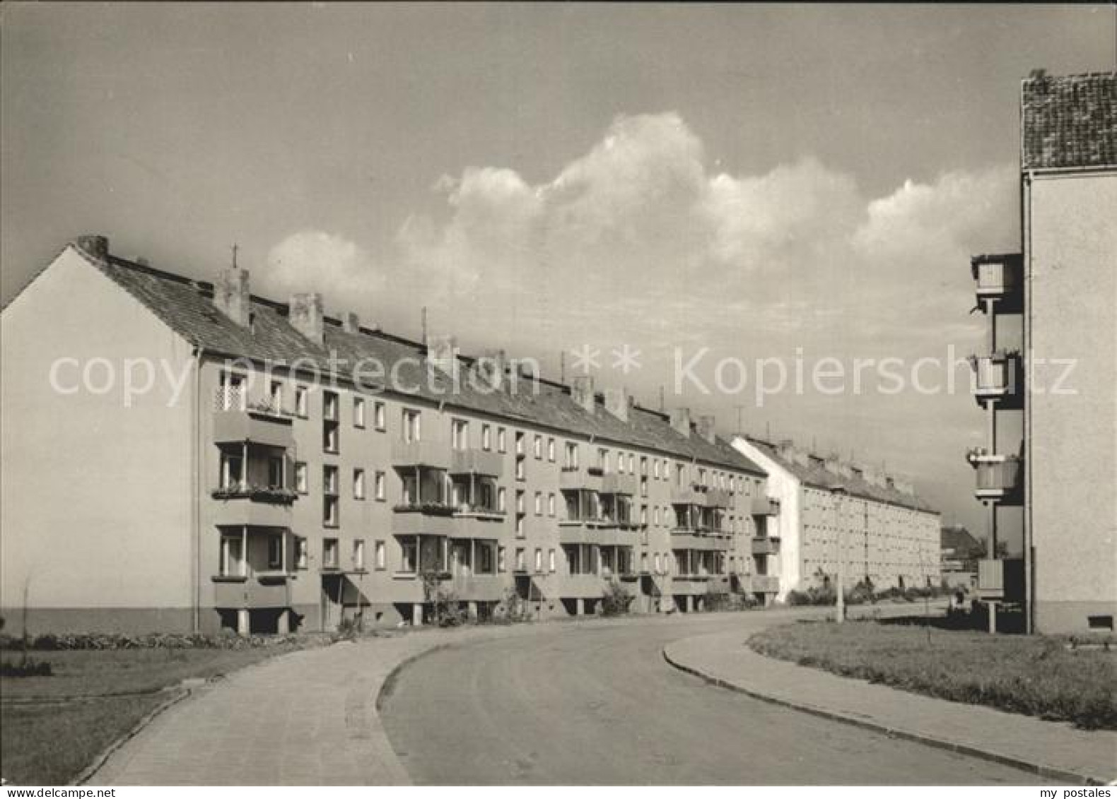 Soemmerda AWG Neue Zeit Strasse des Aufbaus