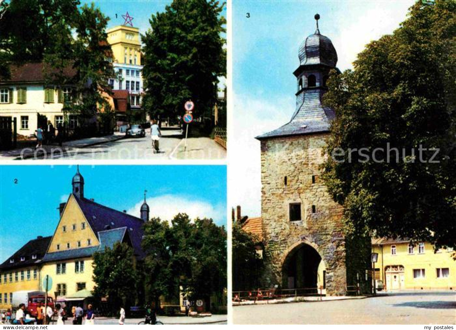 Soemmerda Kulturhaus Rathaus Erfurter Tore