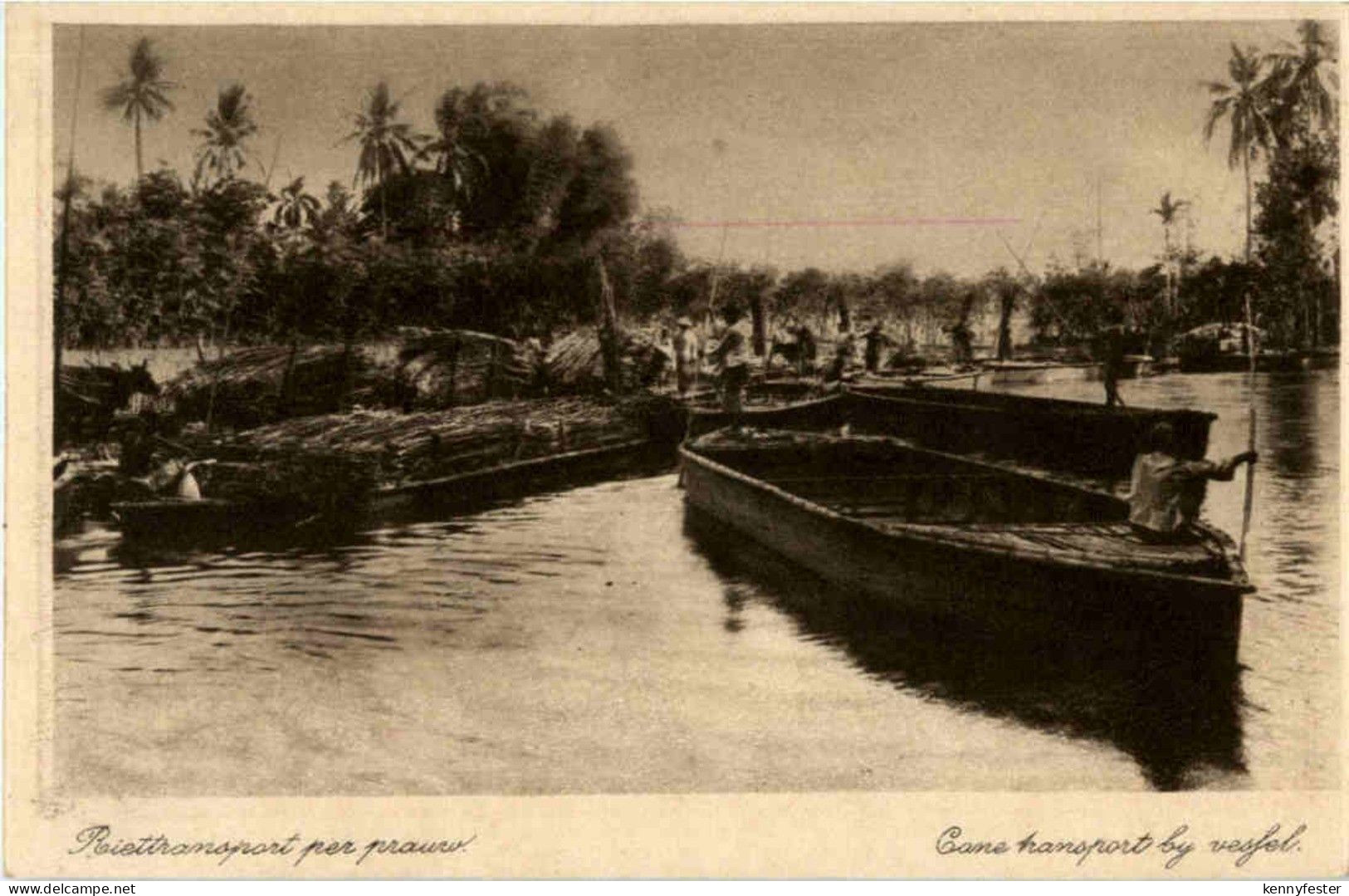 Soerabaia - Cane transport