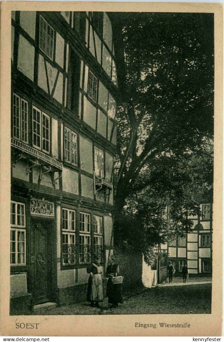 Soest - Eingang Wiesenstrasse