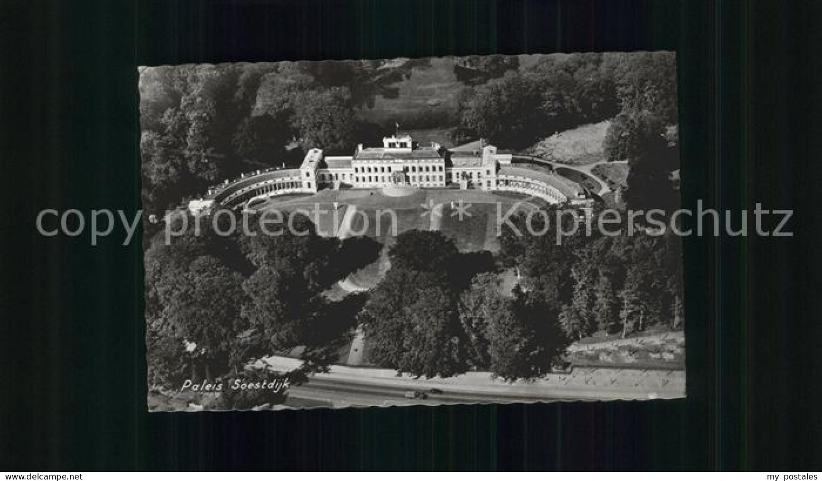 Soestdijk Fliegeraufnahme Palais