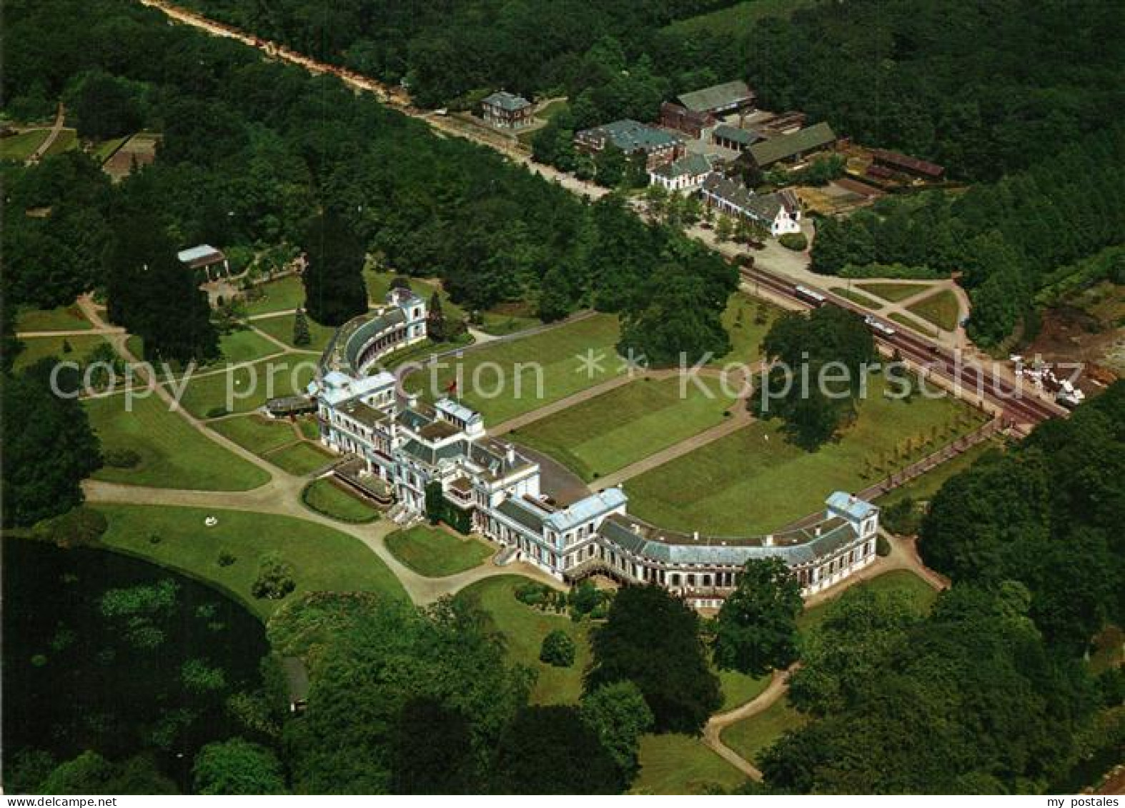 Soestdijk Fliegeraufnahme Palais