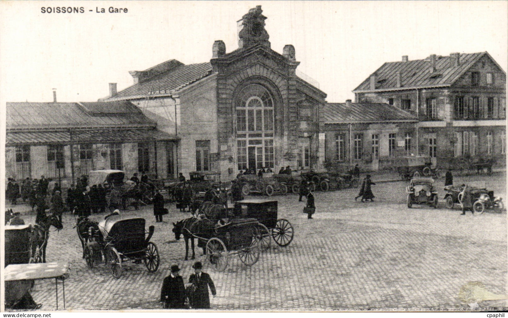 Soissons - La Gare - CPA