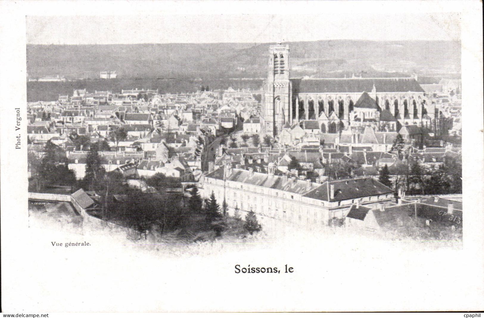 Soissons - Vue Generale - CPA