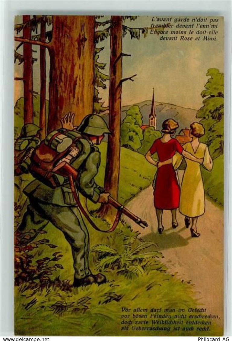 Soldat Frauen Humor Militär Schweiz - 39497962