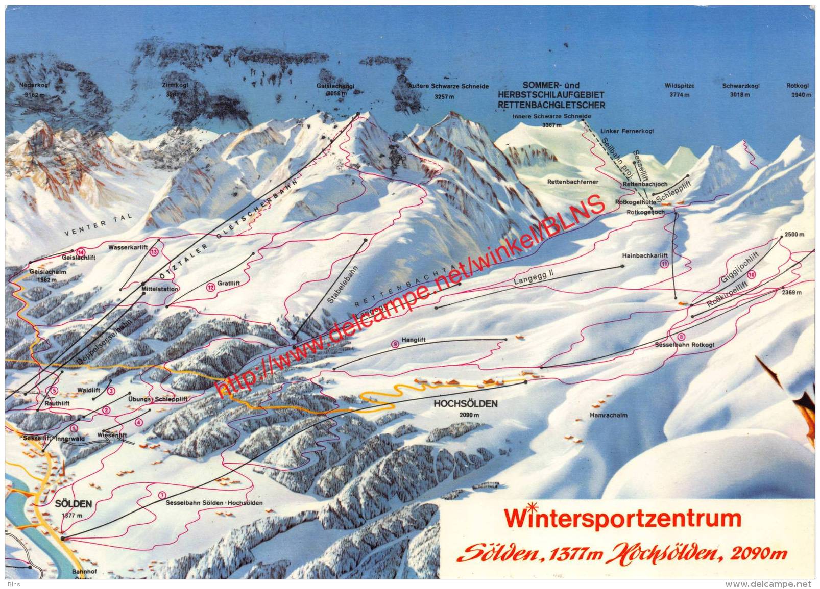 Sölden - Wintersportzentrum