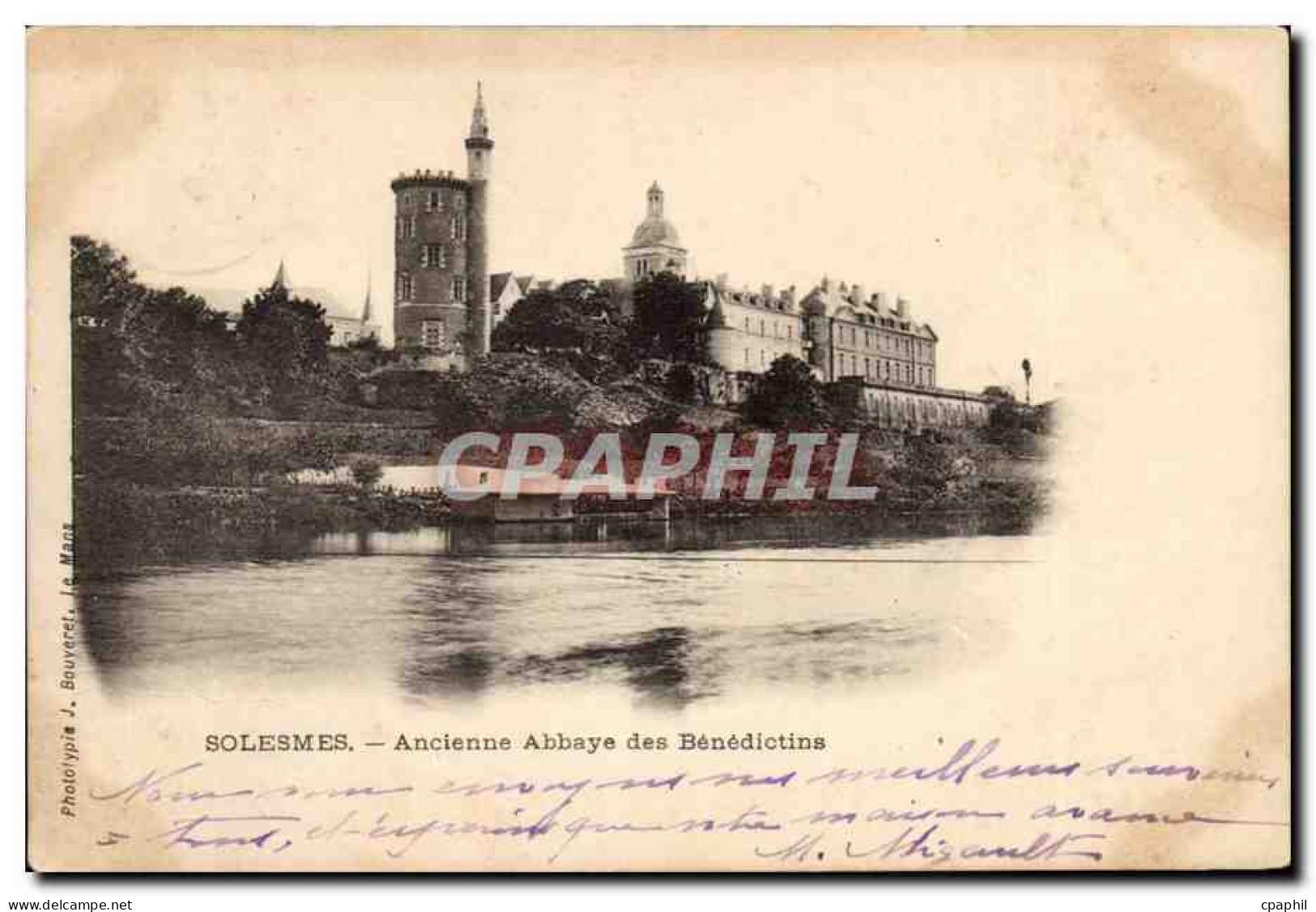 Solesmes - Ancienne Abbaye des Benedictions CPA
