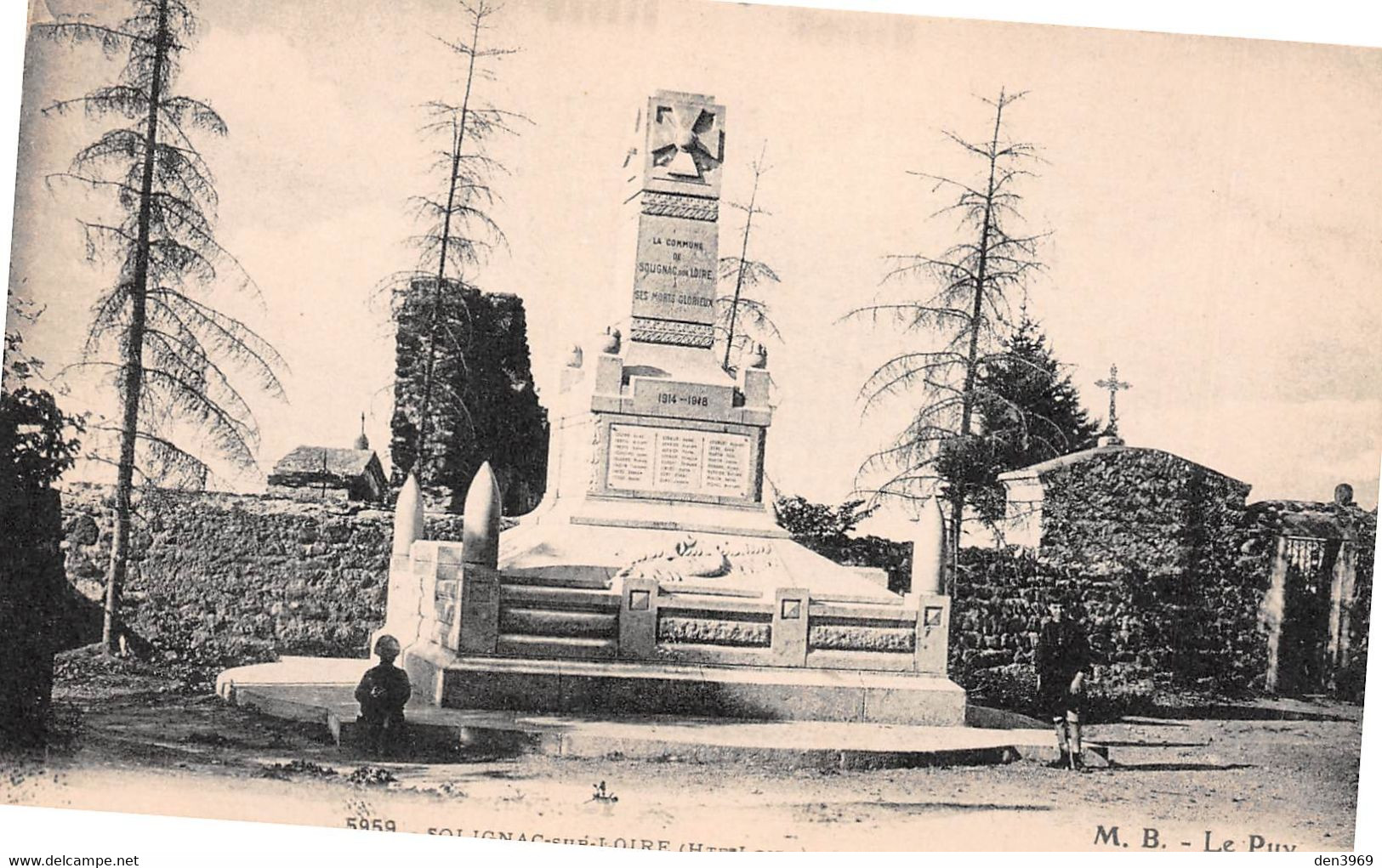 SOLIGNAC-sur-LOIRE (Haute-Loire) - Monument aux Morts de la Guerre 1914-18