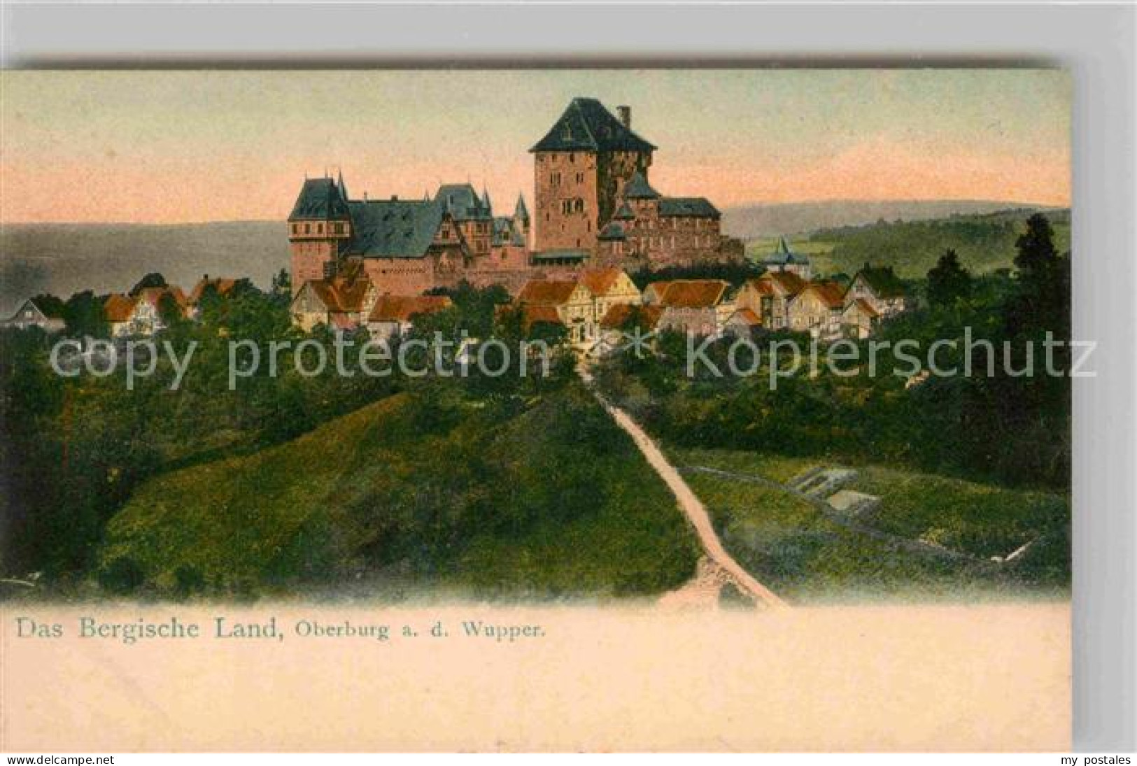 SOLINGEN NRW Oberburg Schloss Burg