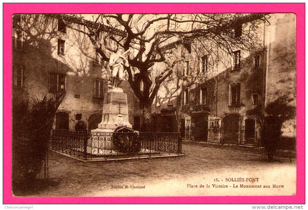 Solliès-Pont - Place de la Victoire - Le Monument aux Morts - H. LIAUTAUD