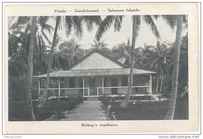 CPA ILES SALOMON - VISALE - GUADALCANAL - BISHOP'S RESIDENCE