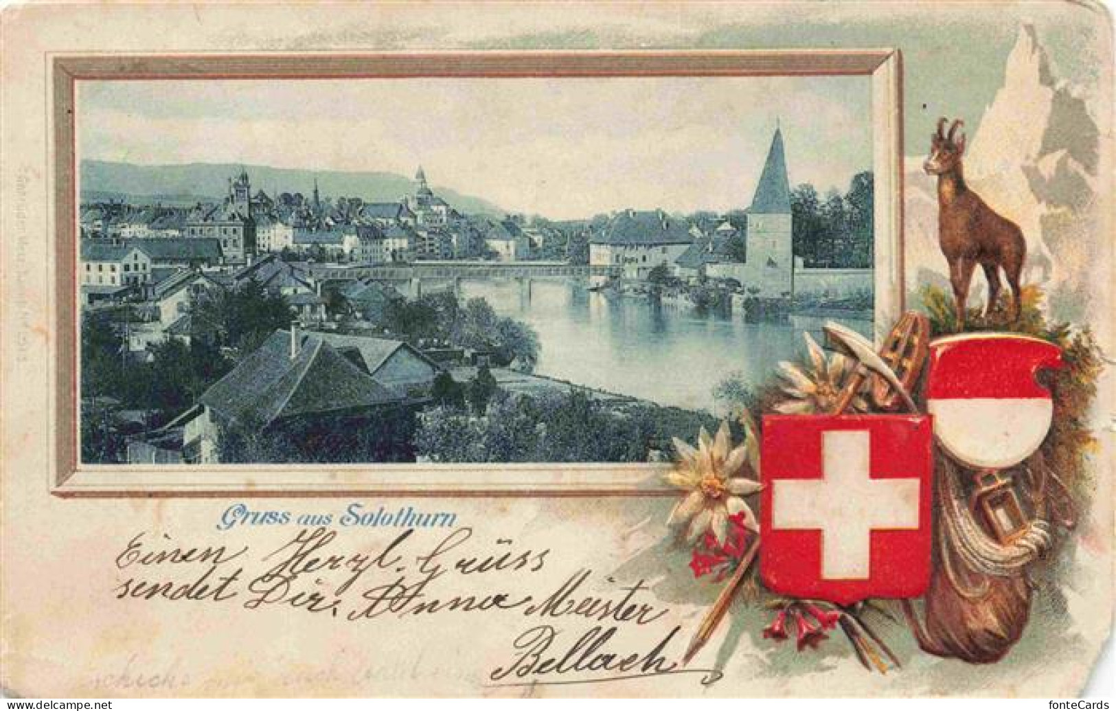 Solothurn Soleure SO Aarepartie