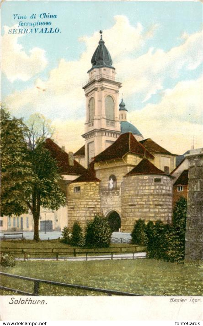 Solothurn Soleure SO Basler Thor