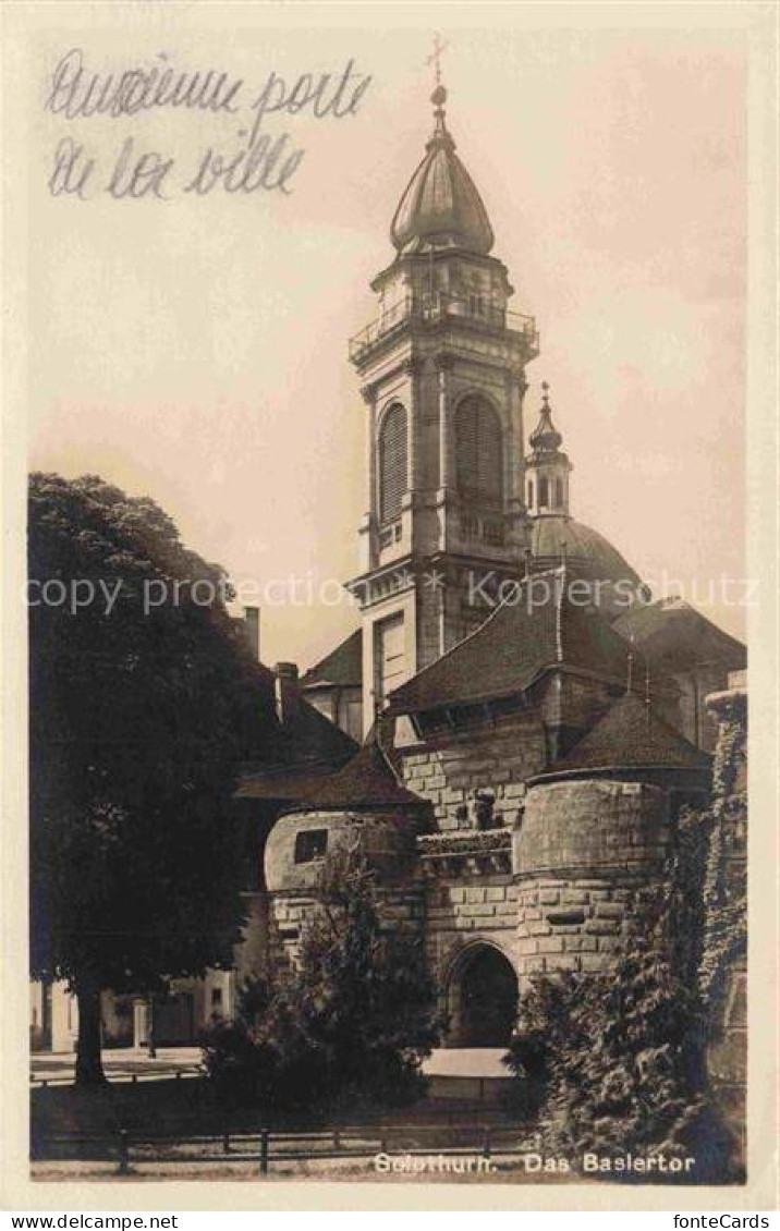 Solothurn Soleure SO Baslertor