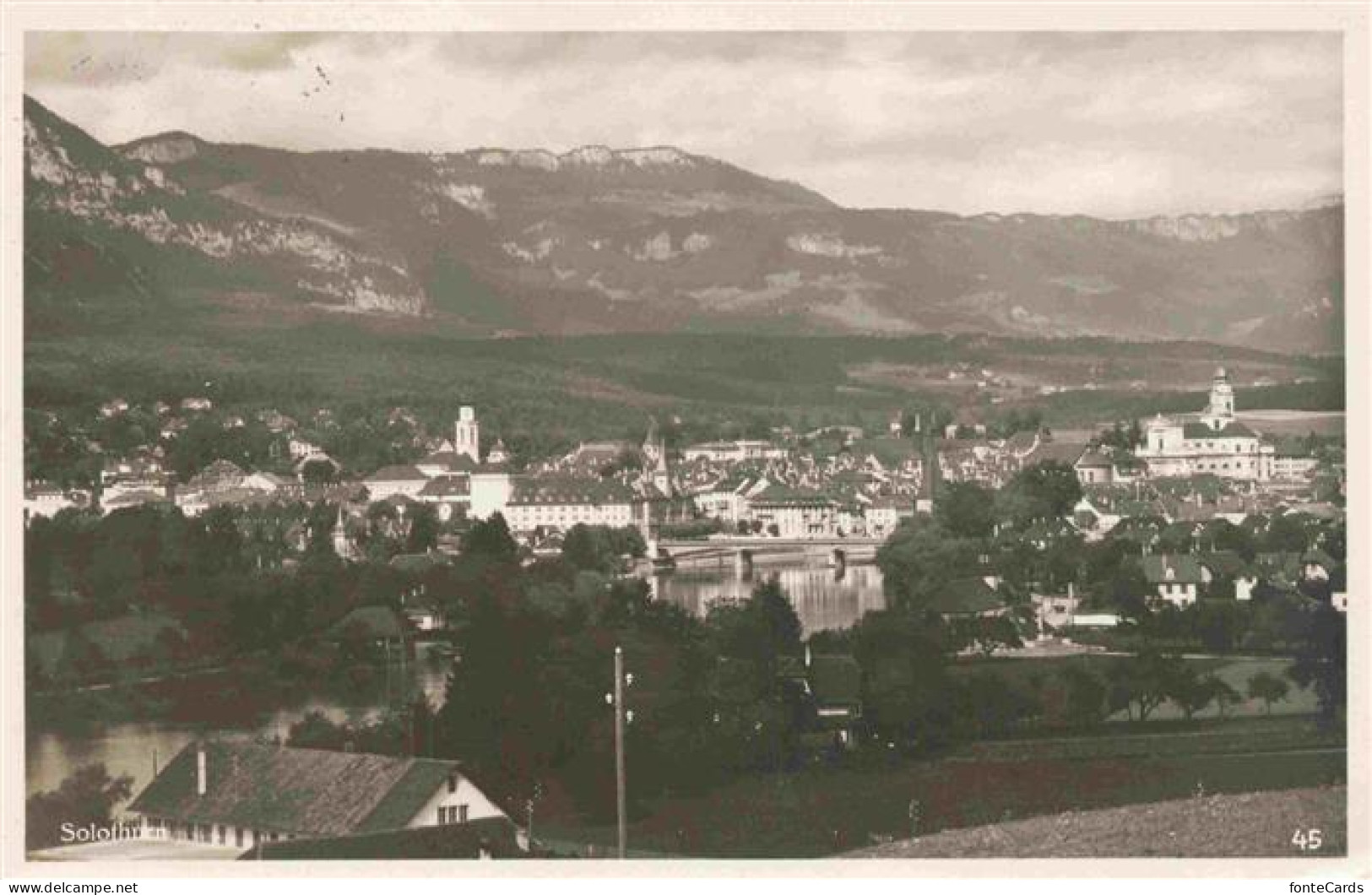 Solothurn Soleure SO Panorama