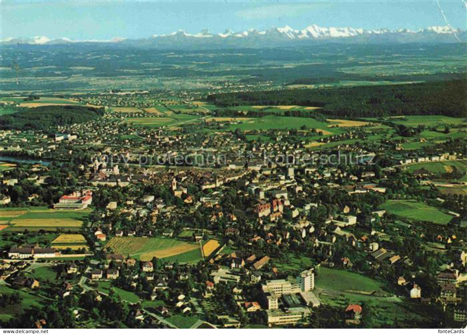 Solothurn Soleure SO Panorama Alpenblick