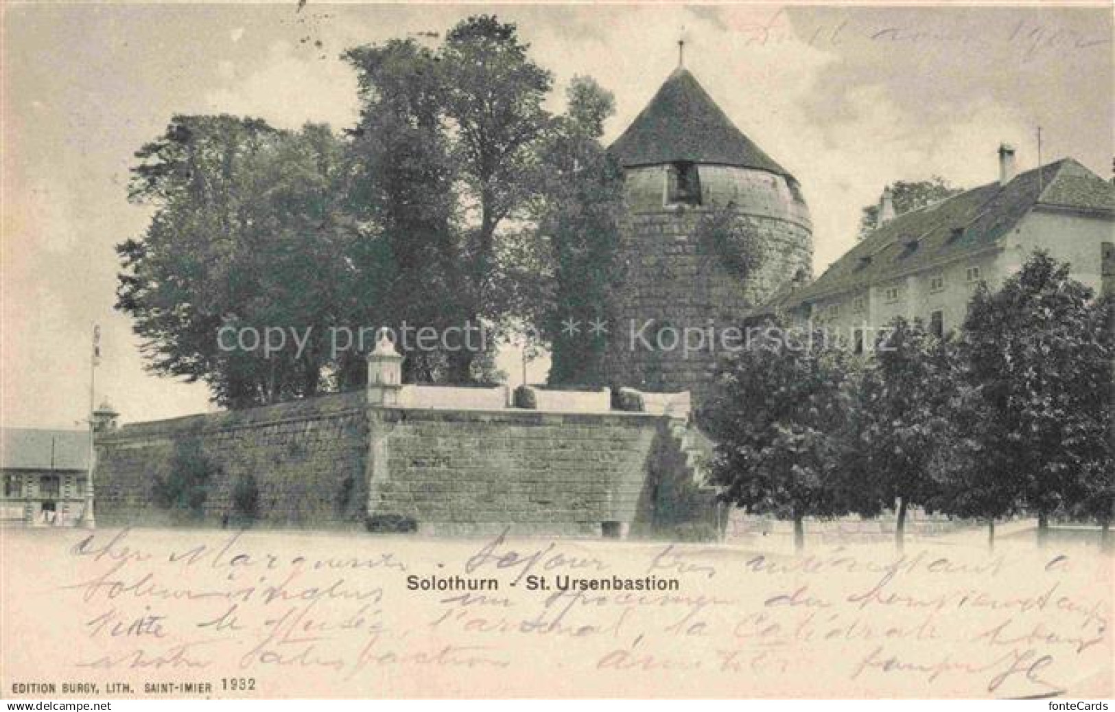 Solothurn Soleure SO St Ursenbastion