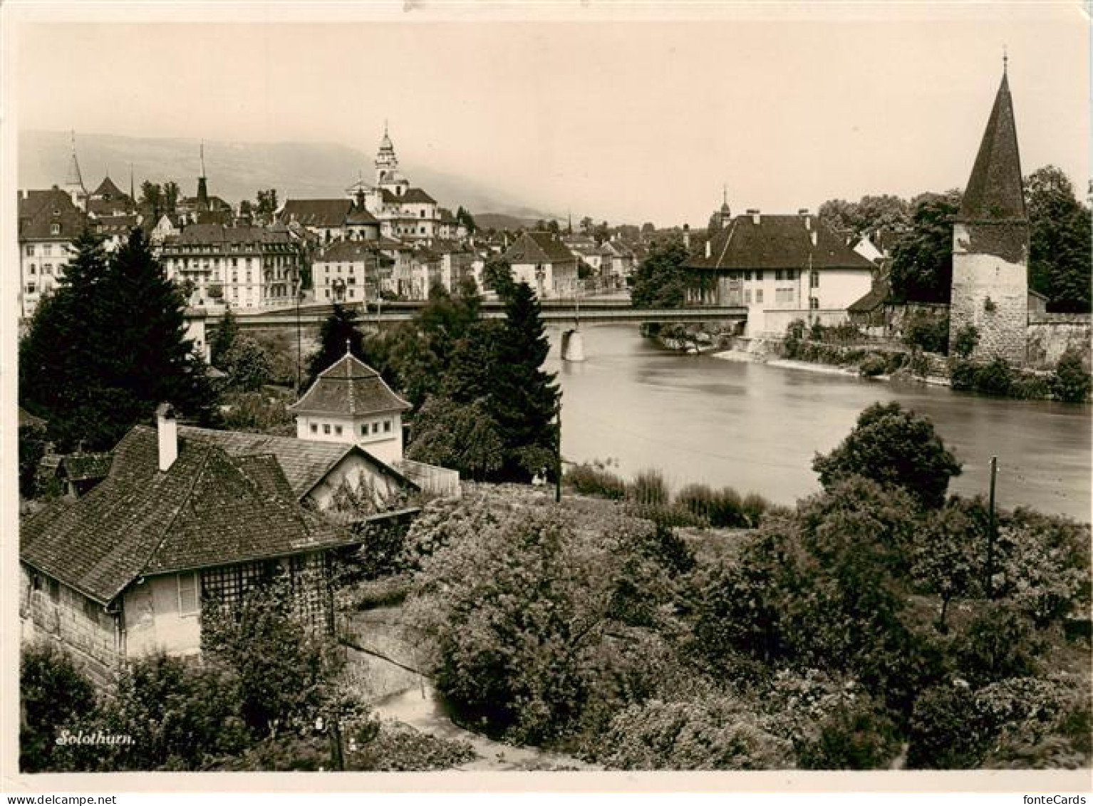 Solothurn Soleure SO Stadtansicht