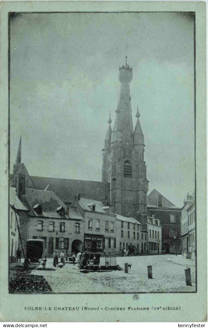 Solre le Chateau - Clocher Flamand