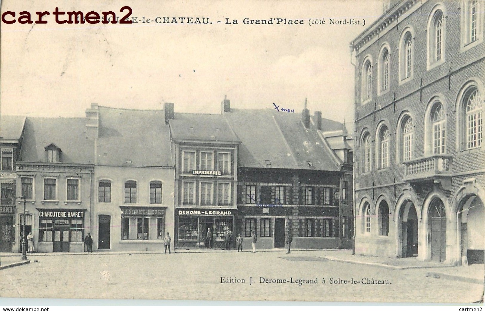 SOLRE-LE-CHATEAU GRAND'PLACE 59