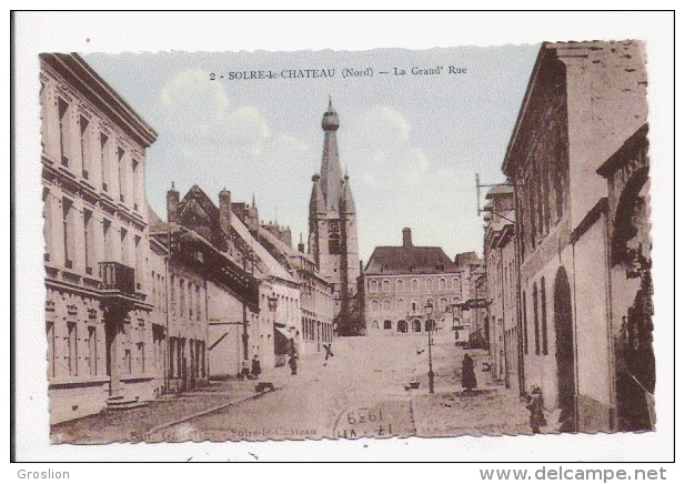 SOLRE LE CHATEAU (NORD) 2 LA GRAND 'RUE