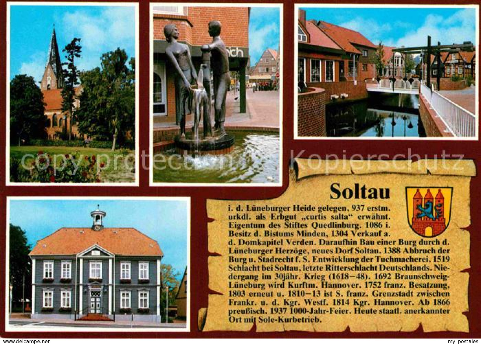 Soltau Brunnen Kirche