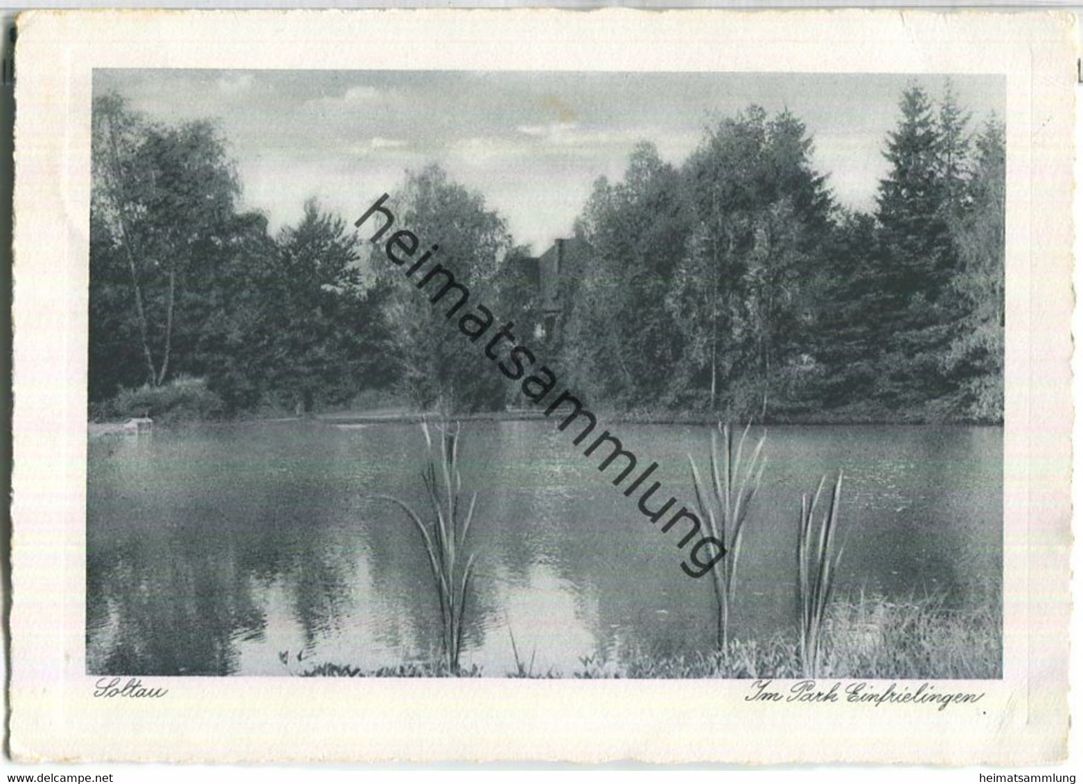 Soltau - Park Einfrielingen - AK-Grossformat - Verlag Thierbachs Buchhandlung Soltau