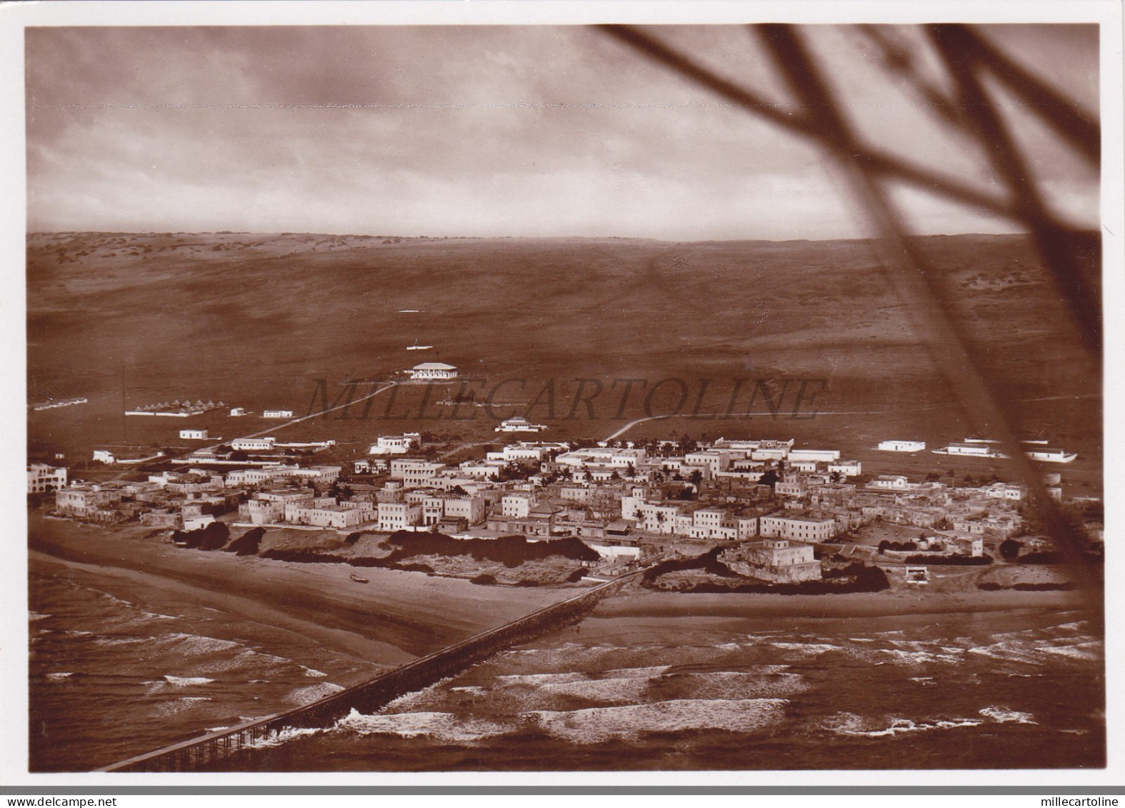 SOMALIA - Brava, Federazione Fasci Combattimento, Photo Postcard Aviazione