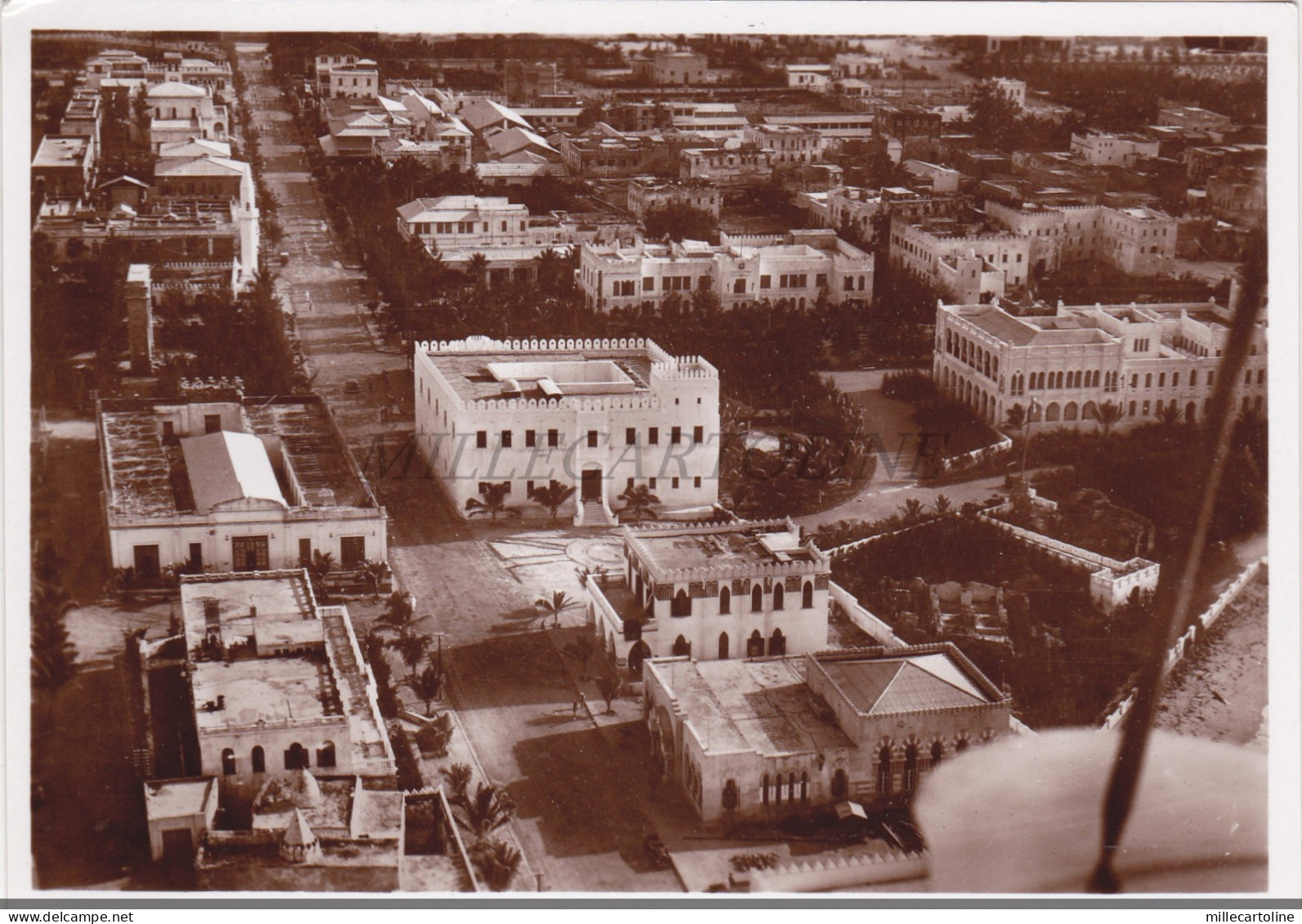 SOMALIA - Garesa, Federazione Fasci Combattimento, Photo Postcard Aviazione