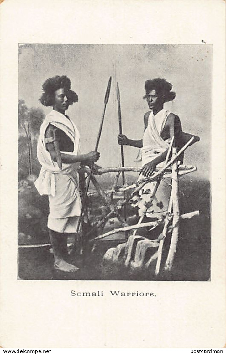 Somalia - Somali warriors - Publ. unknown