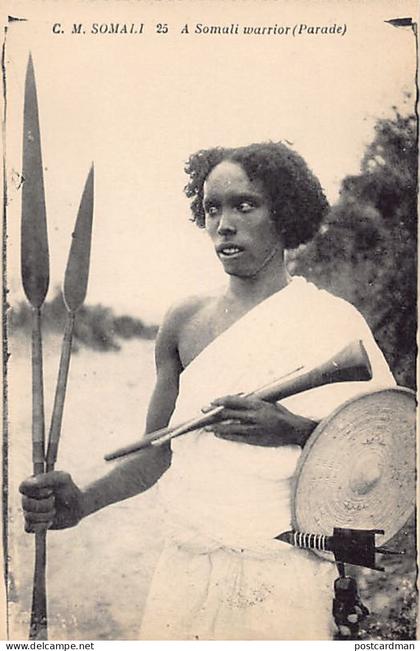 Somalia - A Somali warrior - Publ. Catholic Mission of Somaliland 25