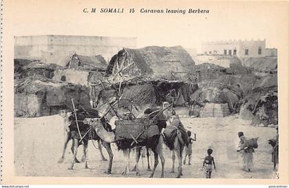 Somalia - BERBERA - Camel train - Publ. Catholic Mission of Somaliland 15