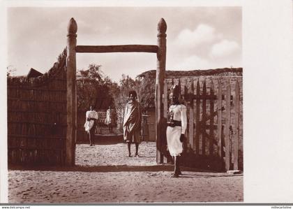 SOMALIA - Confine Somalo-Abissino, Parodi Mogadiscio Photo Postcard