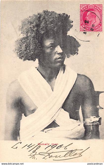 SOMALIA - Somali man - Publ. S.D.M. 3050