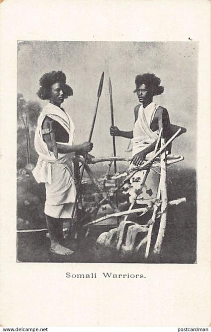 Somalia - Somali warriors - Publ. unknown