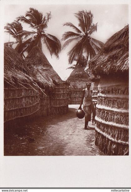 SOMALIA - Villaggio Indigeno, Parodi Mogadiscio Photo Postcard