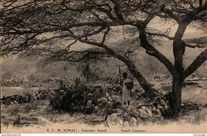 SOMALIE - Cimetière Somali