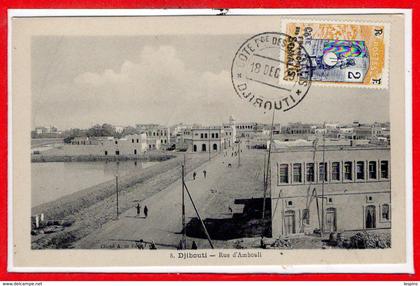 AFRIQUE --  SOMALIE - DJIBOUTI -- Rue d'ambouli