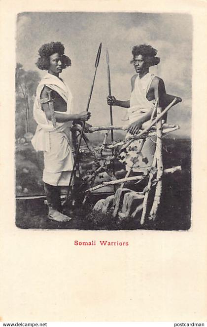 SOMALIA - Somali warriors - Publ. unknown 1337