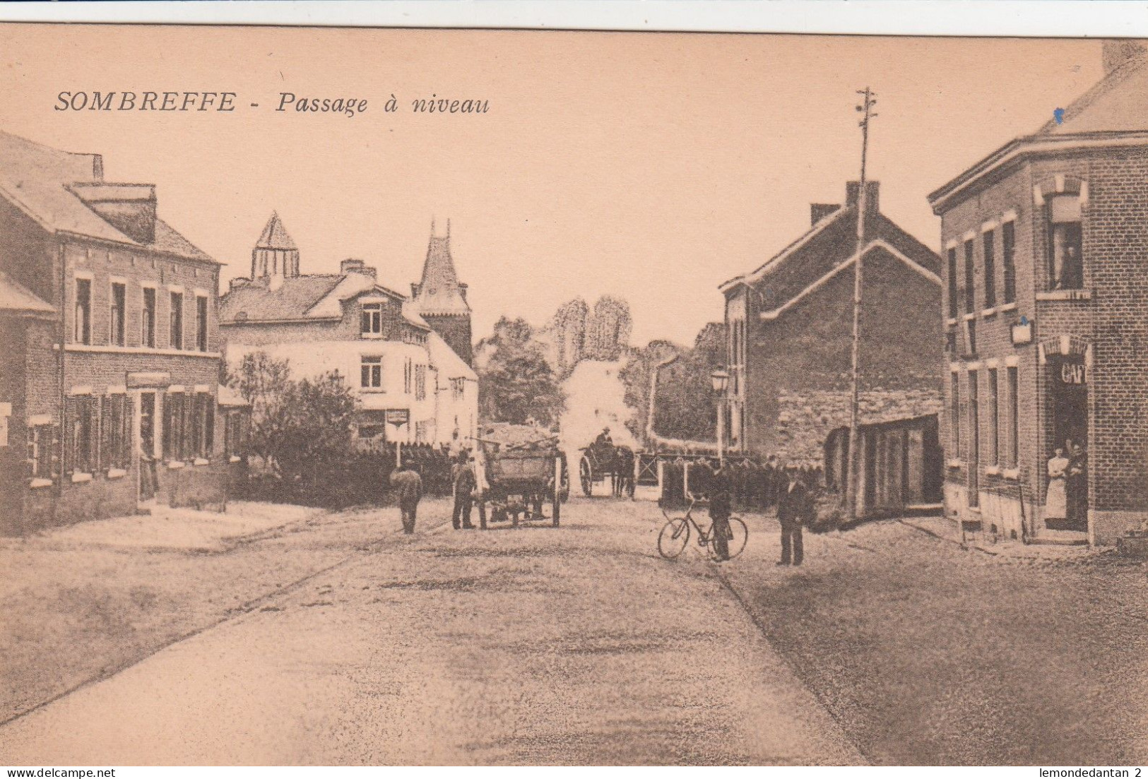 Sombreffe - Passage a niveau