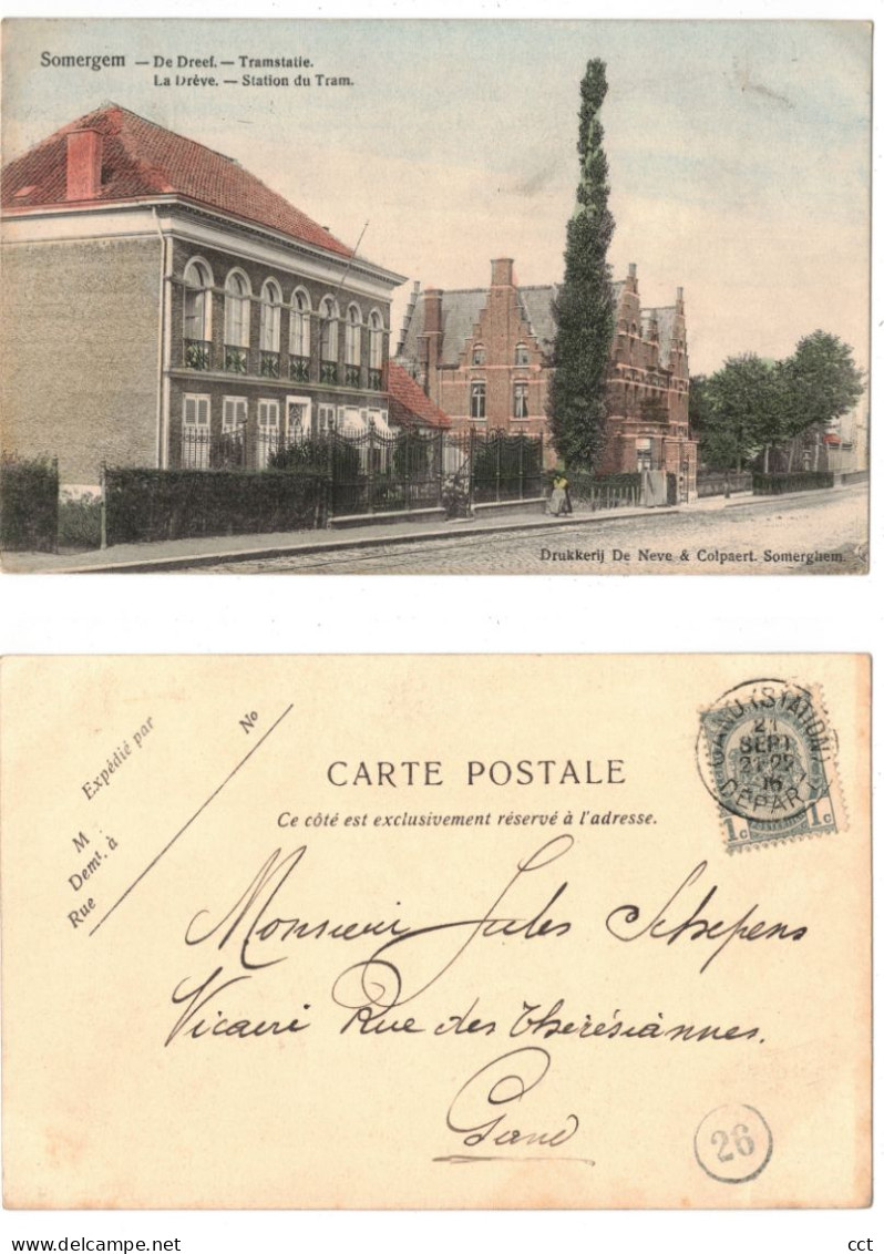 Somergem  Zomergem   De Dreef  Tramstatie  La Drève  Station du Tram