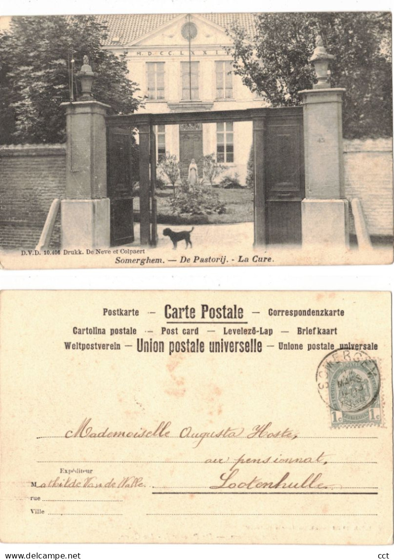 Somergem  Zomergem  De Pastorij - La Cure   Edit D.V.D. 10.406