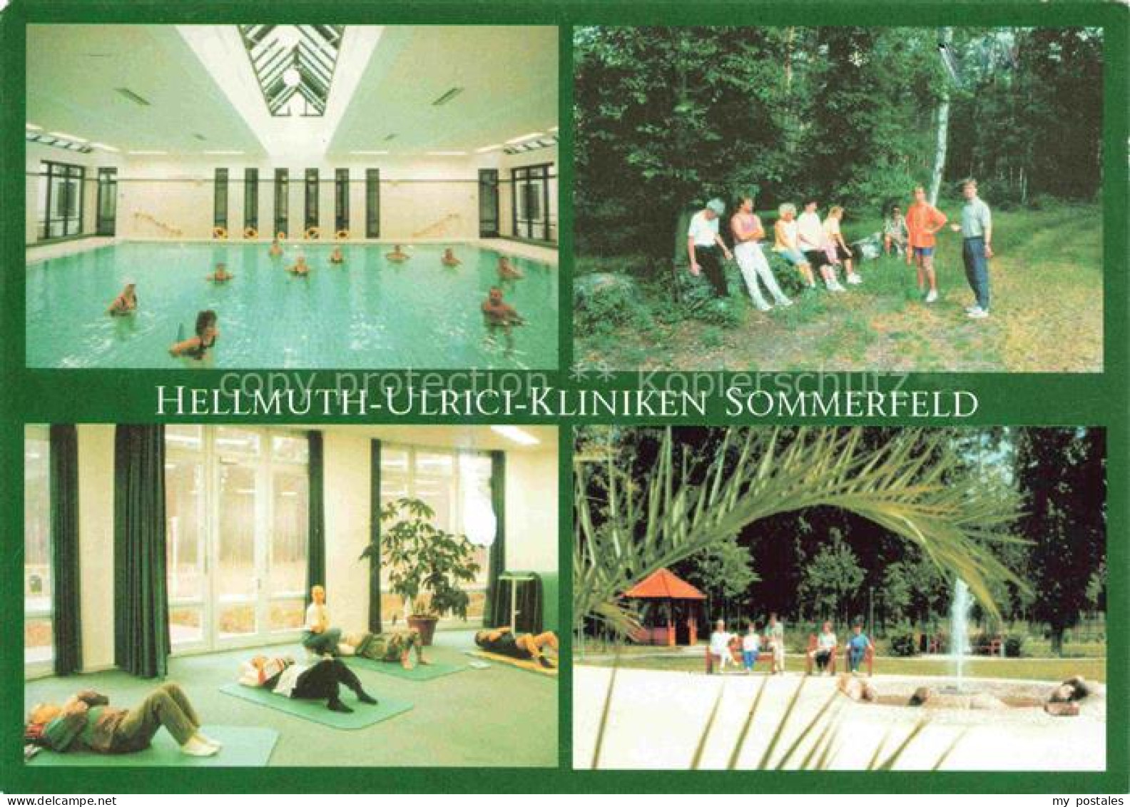 Sommerfeld Kremmen Hellmuth Ulrich Kliniken Hallenbad Park Gymnastikraum