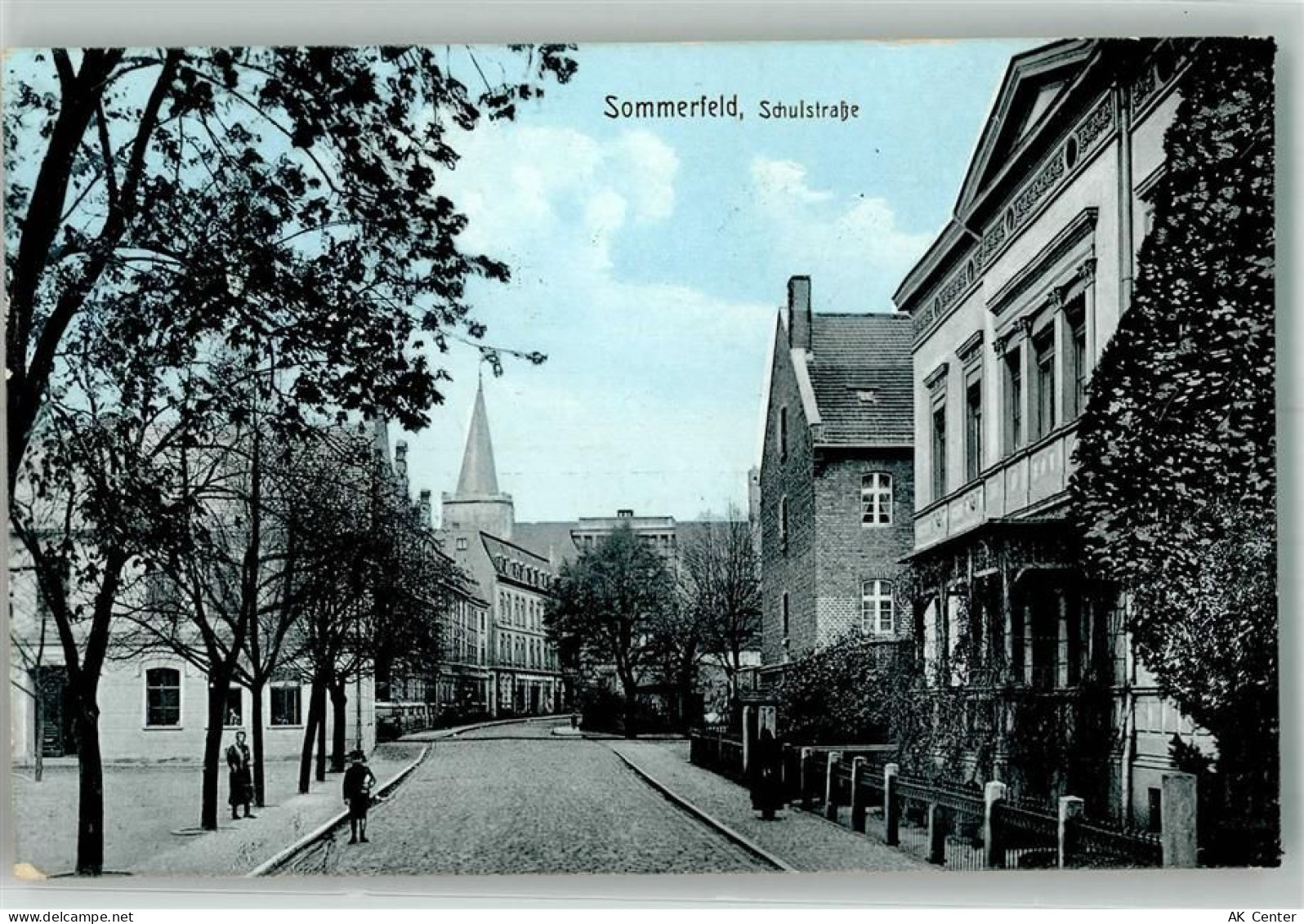 Sommerfeld Lubsko 1914 - Schulstraße - 13543909