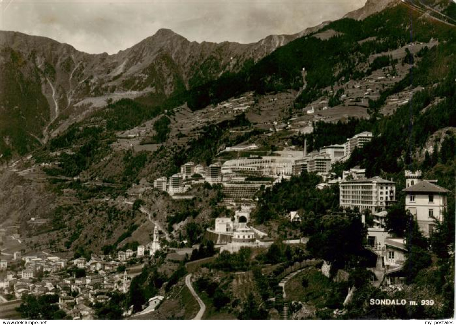 Sondalo Lombardia IT Panorama