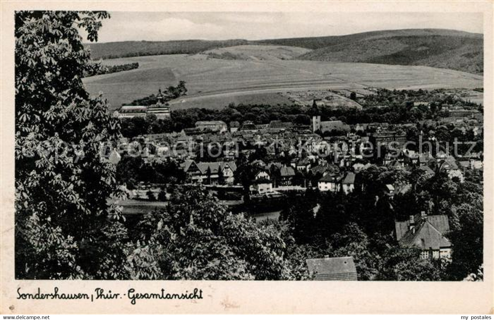 Sondershausen Thueringen Panorama NZ4