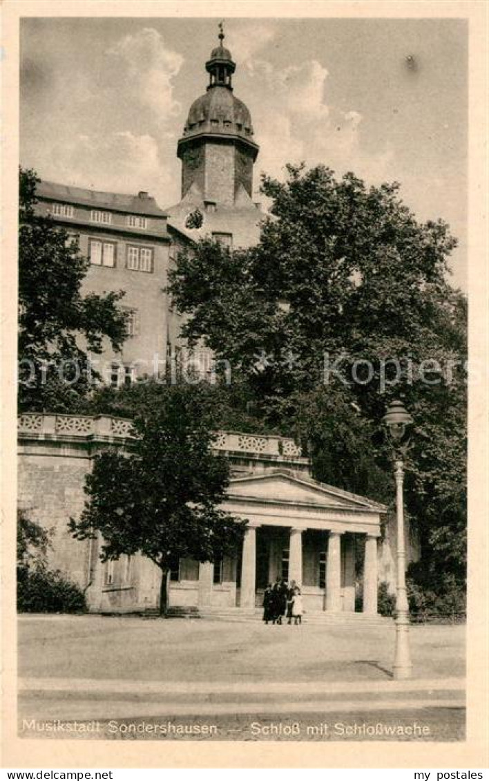 Sondershausen Thueringen Schloss Schlosswache