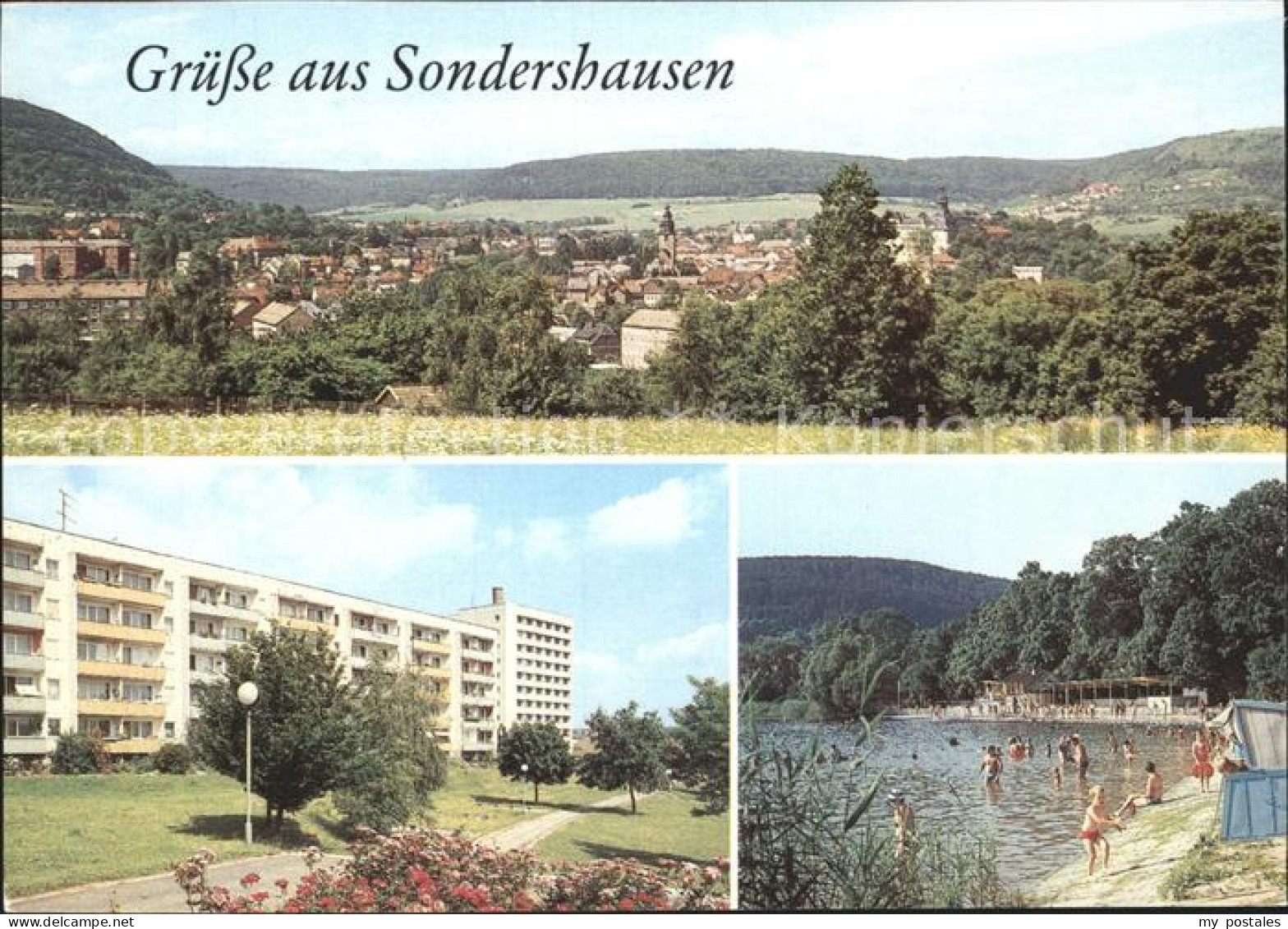 Sondershausen Thueringen Schwimmbad Neubauten